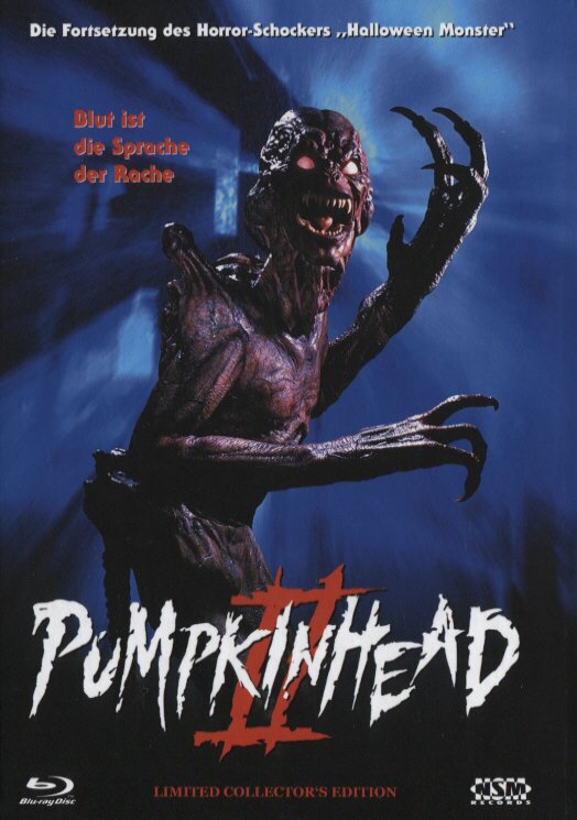 Pumpkinhead 2 (1994) (Cover B, Collector's Edition, Limited Edition, Mediabook, Uncut, Blu-ray + DVD)