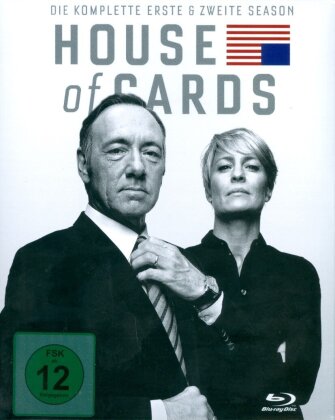 House of Cards - Staffel 1 & 2 (8 Blu-rays)