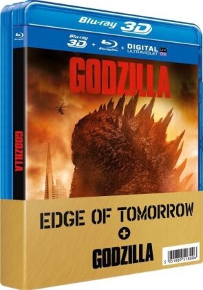 Edge of Tomorrow 3D (2014) / Godzilla 3D (2014) (4 Blu-ray 3D (+2D))