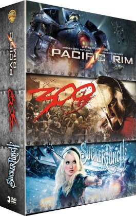 Pacific Rim / 300 / Sucker Punch (3 DVDs)