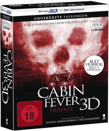 Cabin Fever 1-3 (3 Blu-ray 3D (+2D))