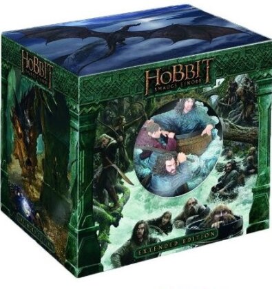 Der Hobbit 2 - Smaugs Einöde - (Extended Edition inkl. WETA-Statue Real 3D + 2D / 5 Discs) (2013)
