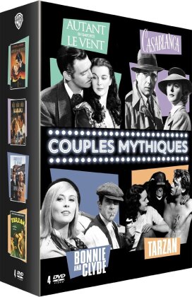 Couples Mythiques - Autant en emporte le vent / Casablanca / Bonnie and Clyde / Tarzan