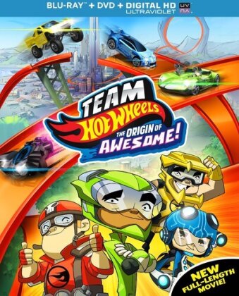 Team Hot Wheels - The Origin of Awesome (2014) (Blu-ray + DVD)