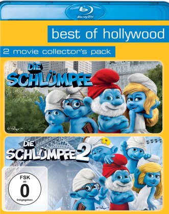 Die Schlümpfe 1 / Die Schlümpfe 2 (Best of Hollywood, 2 Movie Collector's Pack, 2 Blu-rays)