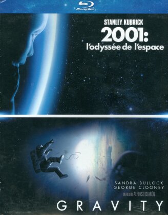 2001: L'odyssée de l'éspace (1968) / Gravity (2013) (2 Blu-rays)