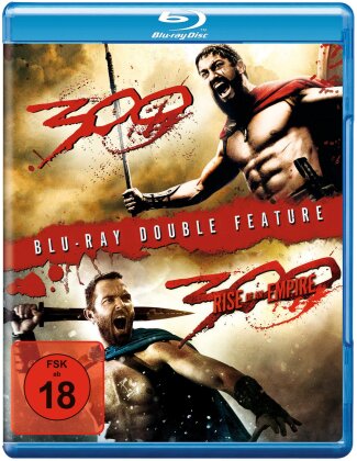 300 (2006) / 300 - Rise of an Empire (2013) (Double Feature, 2 Blu-ray)