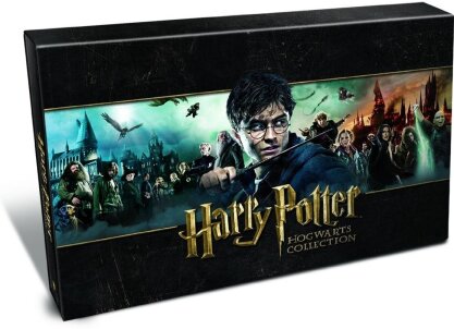 Harry Potter 1 - 7 - Hogwarts Collection (alle 8 Spielfilme auf Blu-ray und DVD - 31 Einheiten)