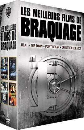 Les Meilleurs Films de Braquage - Heat / The Town / Point Break / Opération Espadon (4 DVDs)