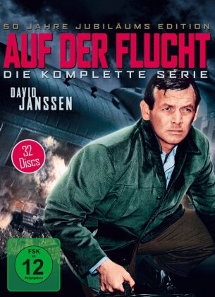Auf der Flucht - Die komplette Serie (n/b, 32 DVD)