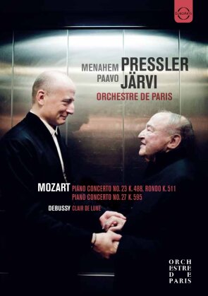 Orchestre de Paris, Menahem Pressler & Paavo Järvi - Mozart - Piano Concertos Nos. 23 & 27 & Debussy - Clair de Lune (Euro Arts)