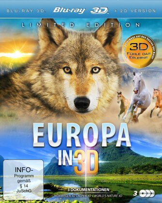 Europa in (3 Blu-ray 3D (+2D))