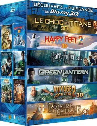 Le choc des Titans (2010) / Happy Feet 2 (2011) / .... (6 Blu-ray 3D)