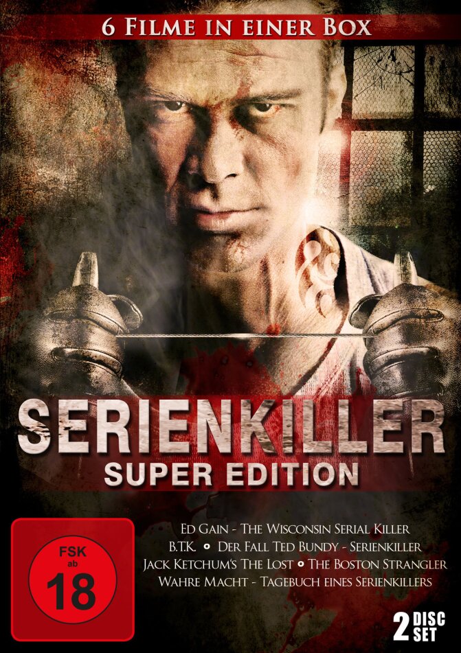 Serienkiller Super Edition (6 Filme in einer Box, 2 DVDs)
