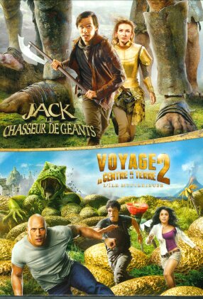 Jack le chasseur de géants (2012) / Voyage au centre de la terre 2: L'île mystérieuse (2011) (2 DVDs)