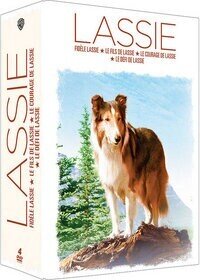 Lassie - Fidèle Lassie / Le fils de Lassie / Le courage de Lassie / Le défi de Lassie 4 DVD