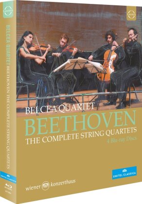 Belcea Quartet - Beethoven - Complete String Quartets (Euro Arts, Unitel Classica, 4 Blu-rays)