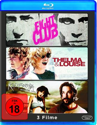 Brad Pitt Collection Box - Fight Club / Thelma & Louise / Kalifornia (3 Blu-rays)