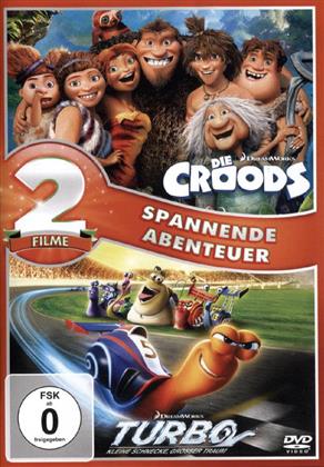 Die Croods (2013) / Turbo (2013) (2 DVDs)