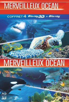 Merveilleux océan (Cofanetto, 3 Blu-ray 3D + Blu-ray 3D (+2D))