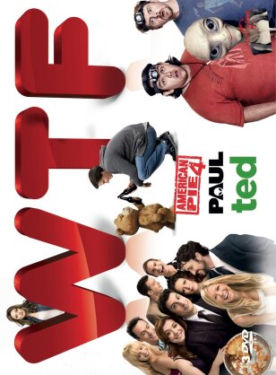 WTF (What The Fuck) - Paul / Ted / American Pie 4 (3 DVDs)