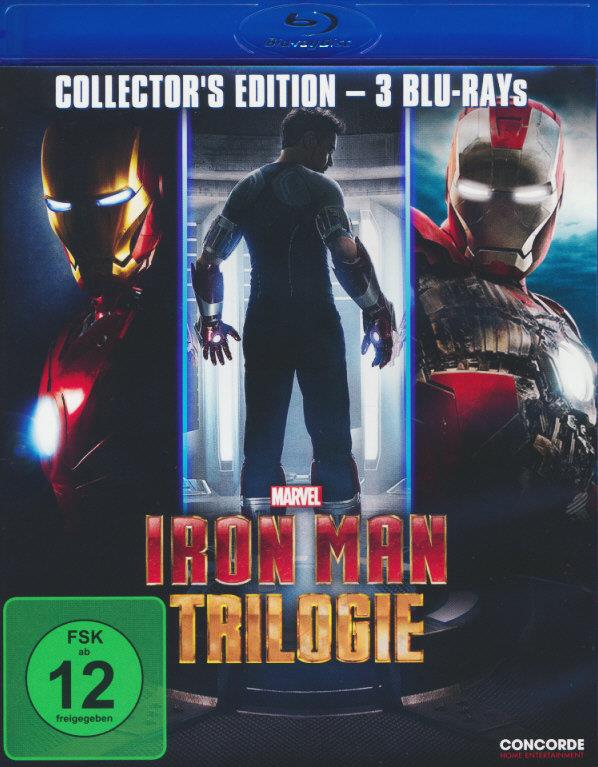Iron Man Trilogie (Collector's Edition, 3 Blu-rays)