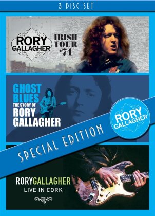 Rory Gallagher - Irish Tour 74 / Ghost Blues / Live In Cork (3 DVDs)