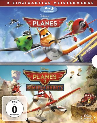 Planes 1 & 2 (2 Blu-rays)