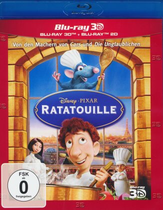 Ratatouille (2007) (Blu-ray 3D + Blu-ray)