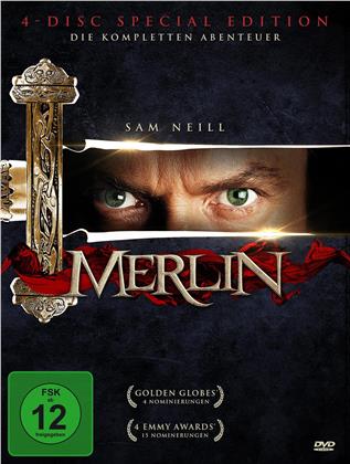 Merlin - Die kompletten Abenteuer (Special Edition, 4 DVDs)