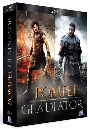 Pompei (2014) / Gladiator (2000) (2 Blu-rays)