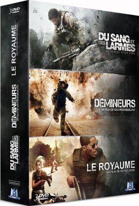 Du sang et des larmes (2013) / Démineurs (2008) / Le Royaume (2007) (3 DVDs)