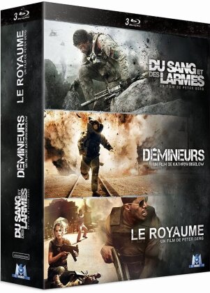 Du sang et des larmes (2013) / Démineurs (2008) / Le Royaume (2007) (3 Blu-ray)