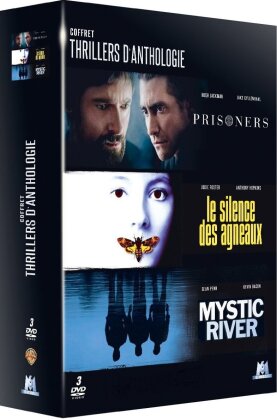 Coffret Thrillers d'Anthologie - Prisoners / Le silence des agneaux / Mystic River (3 DVDs)