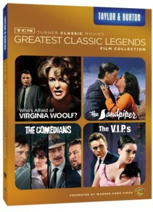 TCM Greatest Classic Legends Film Collection - Taylor & Burton (4 DVDs)