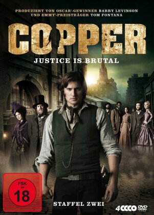 Copper - Justice is brutal - Staffel 2 (4 DVDs)