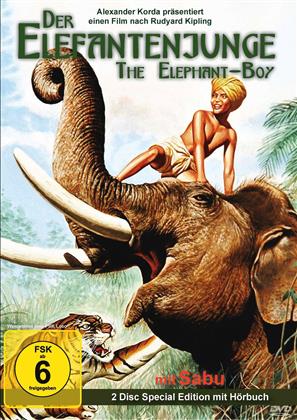 Der Elefantenjunge - The Elephant-Boy (1937) (s/w, Special Edition, DVD + Hörbuch)