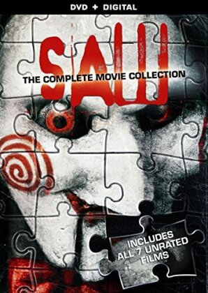 Saw 1-7 - The Complete Movie Collection (Unrated, 4 DVDs)