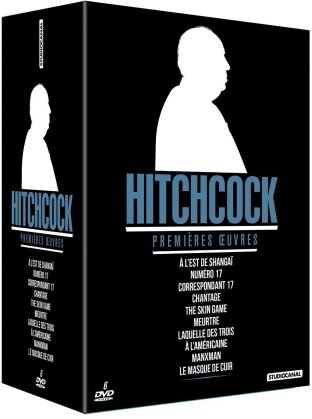 Hitchcock - Premières oeuvres (b/w, 6 DVDs)