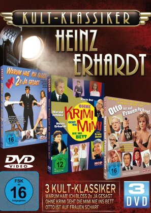 Heinz Erhardt (Kult-Klassiker, Digibook, 3 DVDs)