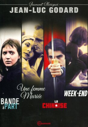 Bande à part / Une femme mariée / La chinoise / Week-end - Jean-Luc Godard (Collection Gaumont Classiques, 4 DVDs)