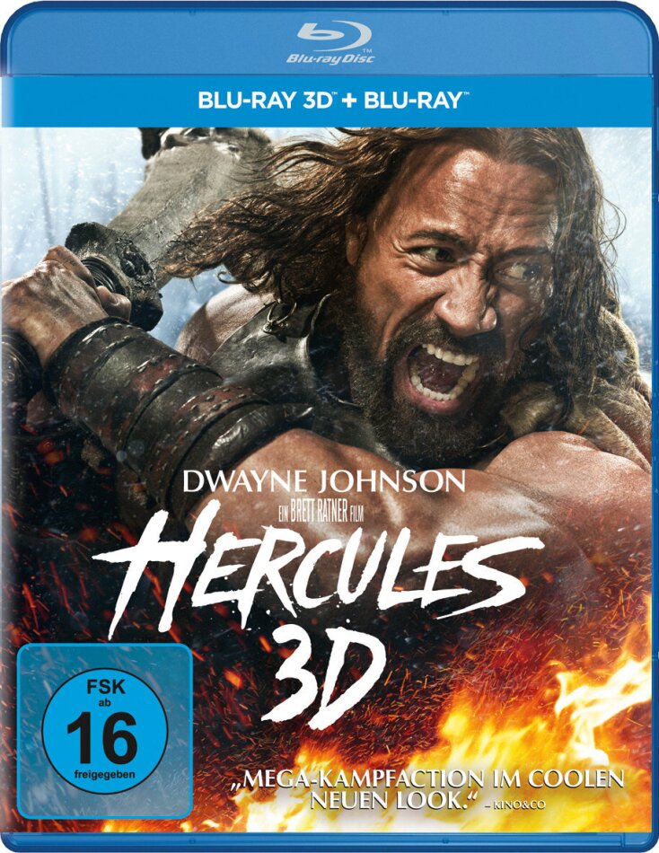 Hercules - (Extended Cut - Real 3D & 2D / 2 Discs) (2014)