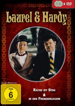 Laurel & Hardy - Rache ist süss / In der Fremdenlegion (s/w, 2 DVDs)
