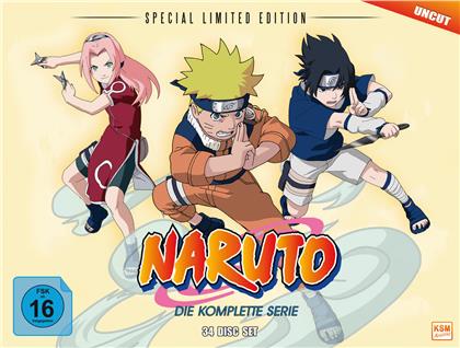 Naruto - Die komplette Serie (Édition Collector Spéciale, Uncut, 34 DVD)
