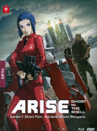 Ghost in the Shell: Arise - Border 1: Ghost Pain / Border 2: Ghost Whispers (Blu-ray + DVD)