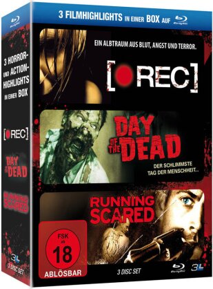 (Rec) / Day of the Dead / Running Scared (3 Blu-rays)