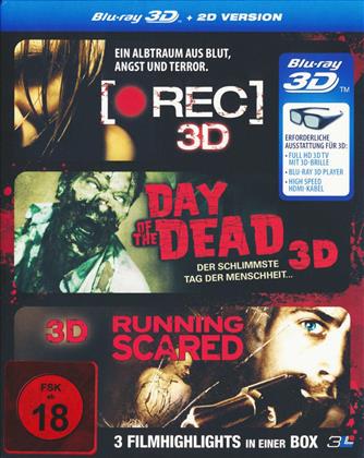 (Rec) 3D / Day of the Dead 3D/ Running Scared (3 Blu-ray 3D (+2D))