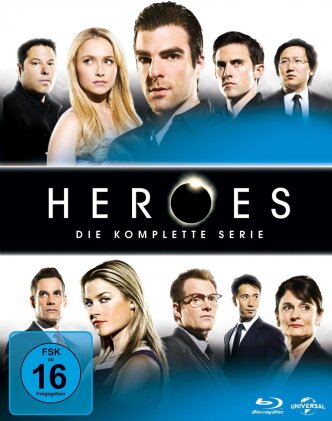 Heroes - Die komplette Serie (17 Blu-rays)