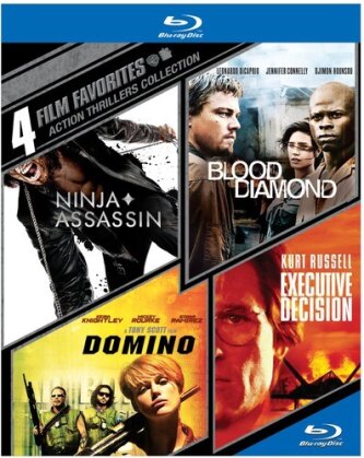 Action Thrillers Collection - 4 Film Favorites (4 Blu-rays)