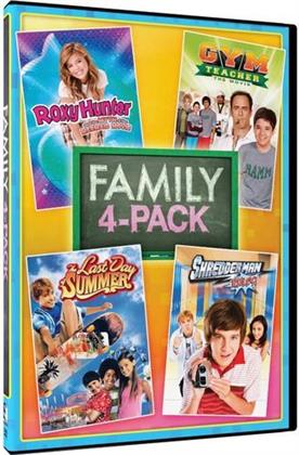 Family 4-Pack - Roxy Hunter and the Myth of the Mermaid / Gym Teacher / The Last Day of Summer / Shredderman Rules